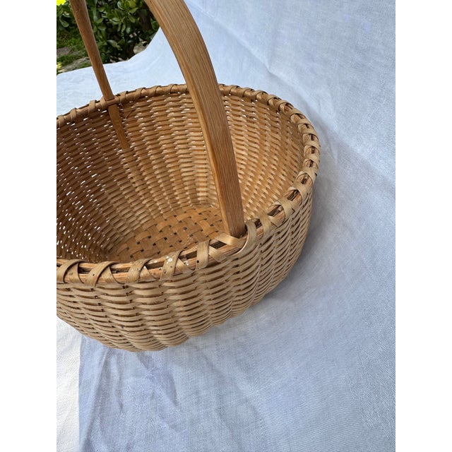 Welch Martha Wetherbee 1st Edition Shaker Basket For Sale - Image 4 of 6