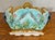 Antique French Onnaing Majolica Cache Pot Planter Bowl Jardiniere Love Birds For Sale - Image 14 of 18