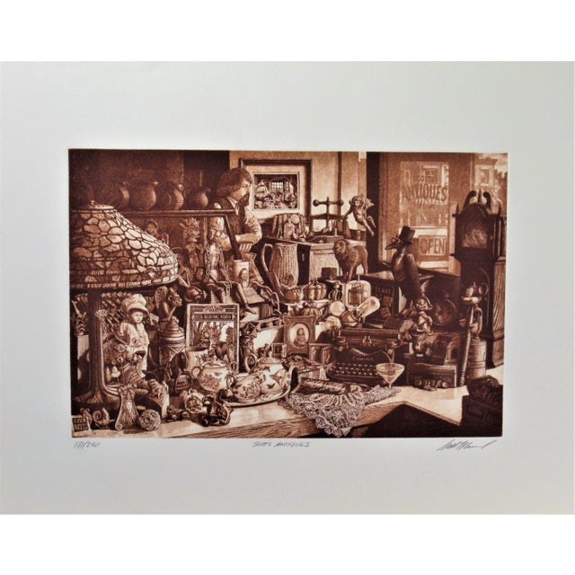 Brown Scott Fitzgerald, Scott's Antiques, Circa 1985 For Sale - Image 8 of 8