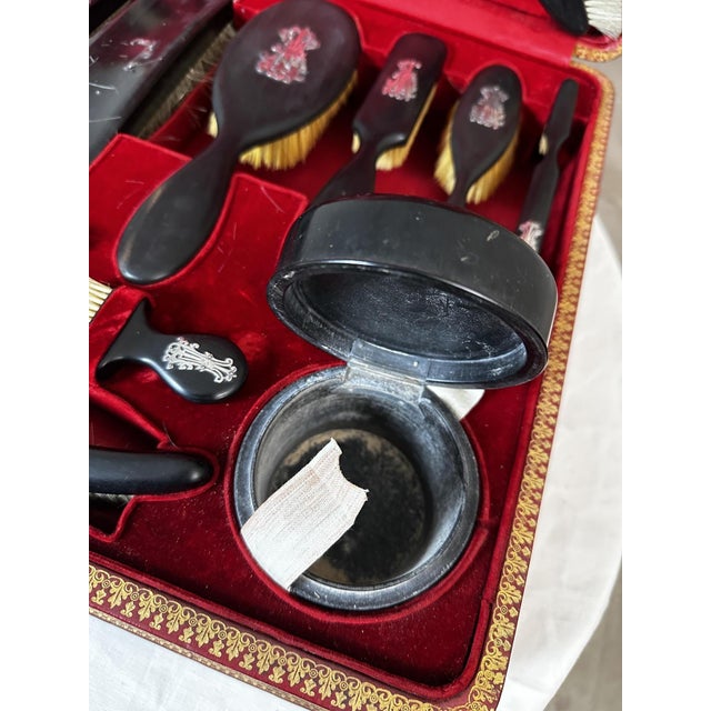 Antique French Toiletry Set, 1890s For Sale - Image 11 of 18