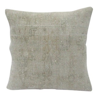 Distressed Faded Pillow Cover For Sale