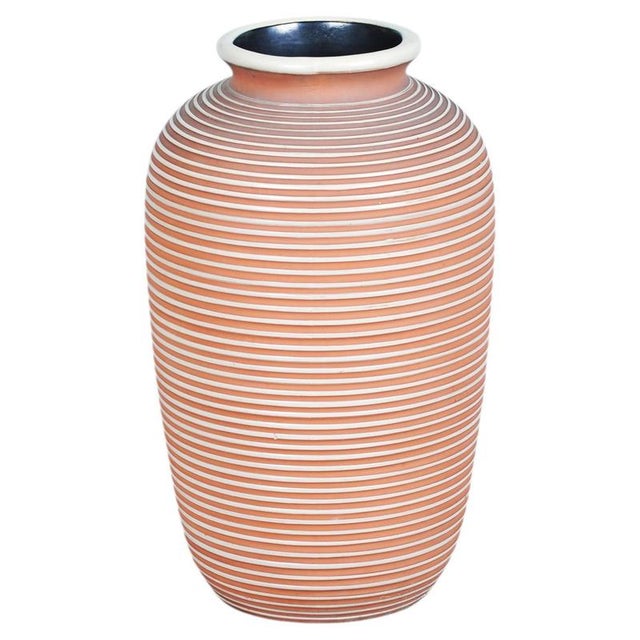 Mid-Century Modern Vase in Ceramic, Czech, 1940s For Sale - Image 11 of 11