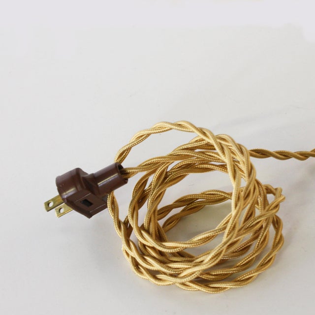 Jan Showers Brass Lamp With Brass African Cow Detail, C. 1970 For Sale - Image 4 of 5