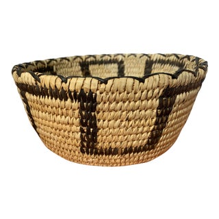 Papago American Indian Basket For Sale