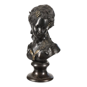 Early 1900s Parisian Bronze Bust