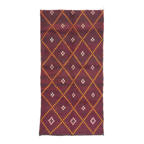 Extra-Long Vintage Talstin Moroccan Rug - 07'01 X 14'06