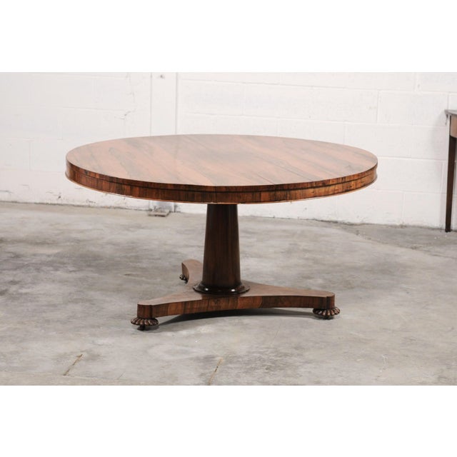 Traditional 18th C. Round Center Table From England For Sale - Image 3 of 11