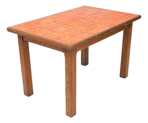 Oak Kitchen Table, 1950s