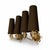 Jules Leleu polished brass and crystal pair of sconces, Attributed to Jules Leleu. This listing is for one pair....