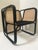 Large Rattan Armchair with Cane Back and Seat For Sale - Image 11 of 16
