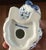 Add a charming touch of classic porcelain décor to your collection with this **Vintage MCM Andrea Sadek Herend-Style Blue...