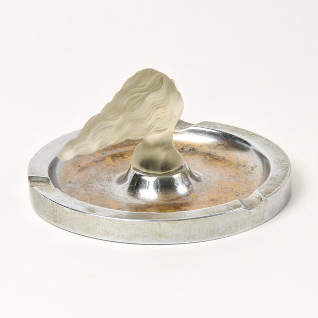 Art Deco Goddess of Smoke Ashtray Circa 1930's For Sale - Image 11 of 11