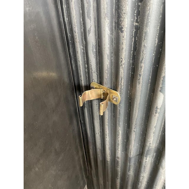 Locker with Corrugated Iron Double Doors from Strafor, 1920s For Sale - Image 12 of 18