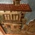 Copper Vintage Mediterranean Village Embossed Metal Relief Wall Art Wood Framed European Scene, Mid Century For Sale - Image 8 of 8
