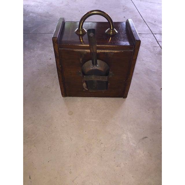 Mahogany Coal Bin For Sale In New York - Image 6 of 6