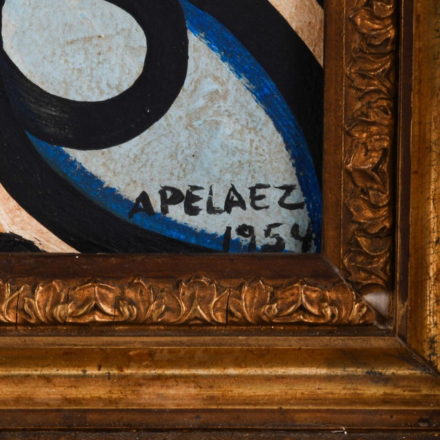 Mid 20th Century Framed Signed Amelia Peláez Del Casal Oil on Canvas For Sale - Image 4 of 11