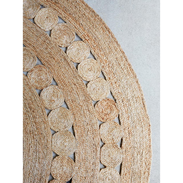 Round Hemp Rug 7' × 7' Chairish