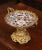 Elevate a console or center table with this refined antique Imari bowl mounted on an ornate gilt bronze stand, crafted in...