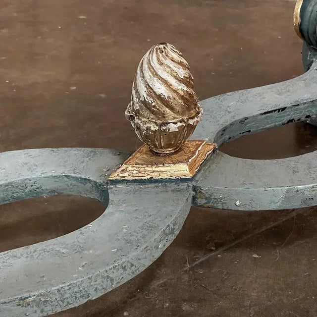 Early 19th Century Italian Baroque Faux-Sienna Marble Console For Sale - Image 14 of 18