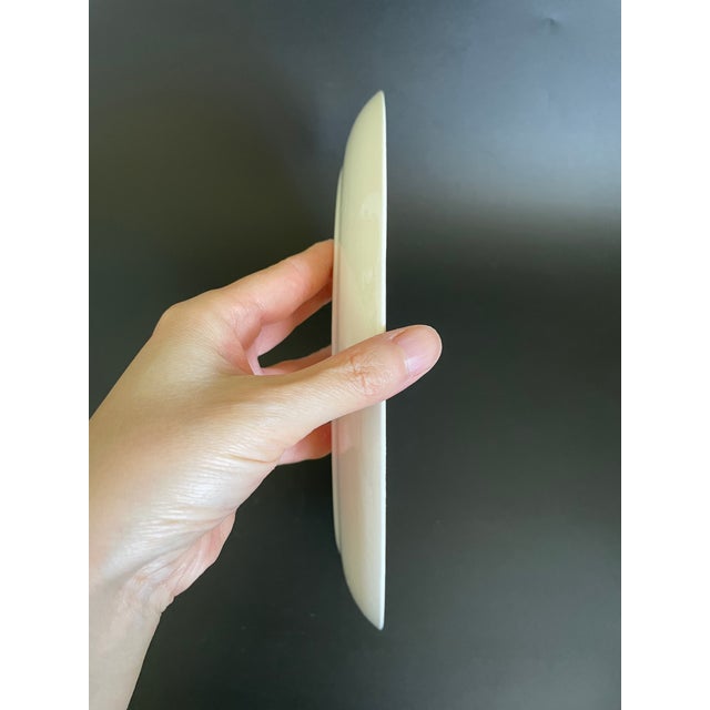 Gold Stetson 22kt Gold Roses Plate With Monogram "E" For Sale - Image 8 of 12