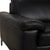 Modern Black Leather MR 2875 Two-Seater Sofa from Musterring For Sale - Image 3 of 13