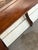 Mid-Century Modern 1930s Velvet-Top Wood Storage Stool For Sale - Image 3 of 9