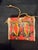 Red Early 19th C Lakota Sioux Hand Painted Parfleche Pouch in Custom Display Frame For Sale - Image 8 of 10