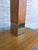 Mid-Century Modern Vintage Laurel Walnut and Brass Table Lamp For Sale - Image 3 of 12