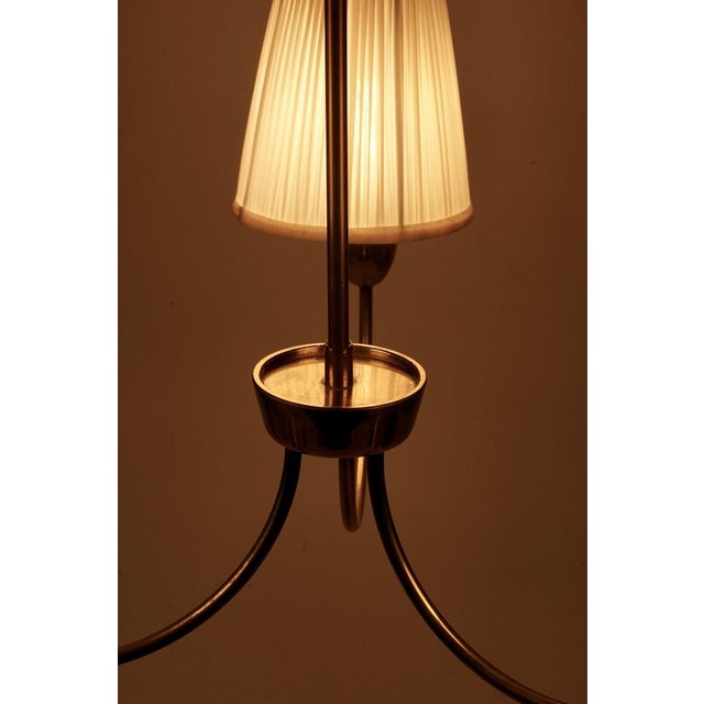 Mid-Century Modern Brass Pendant Lamp from Rupert Nikoll, Austria, 1957 For Sale - Image 9 of 13