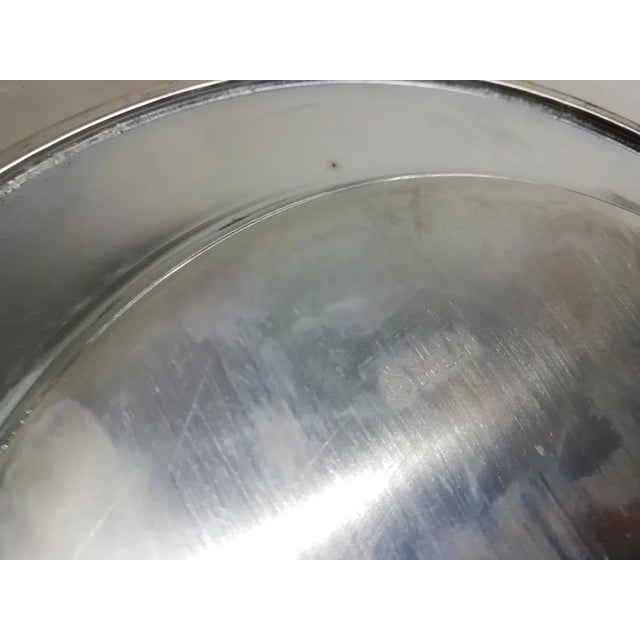 Set of underwater and bread saucers for six people. Twelve pieces in total. Material: Silverplated. Good conditions. No...