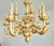 Vintage Florentine Chandelier with Gold Leaf, 1930s For Sale - Image 6 of 18