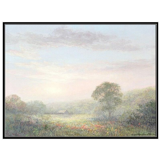 Message us to inquire about custom framing options! (Included for free with every purchase) The artwork here, "Landscape...