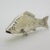 Vintage Italian Heavy Carp Fish Miniature Figurine in Silver 800, Arezzo, 1970s For Sale - Image 4 of 12