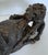 Late 20th Century Large Hand Carved African Ironwood Sculpture Lions Attacking Cape Buffalo For Sale - Image 5 of 10