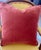 China Seas Quadrille Fabric Down-Filled Sofa Pillow For Sale - Image 4 of 5