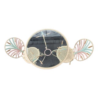 1960s Vintage Hollywood Regency Wheat-Sheaf Table Set of 3 For Sale