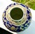 Blue Cobalt Blue and Gold Lidded Ginger Jar For Sale - Image 8 of 11