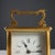 Gilded Bronze Desk Clock For Sale - Image 4 of 13