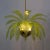 1970s Mid-Century Modern Palm Leaf Chandeliers in Murano Glass and Brass from Maestri Muranesi, 1970s, Set of 2 For Sale - Image 5 of 10