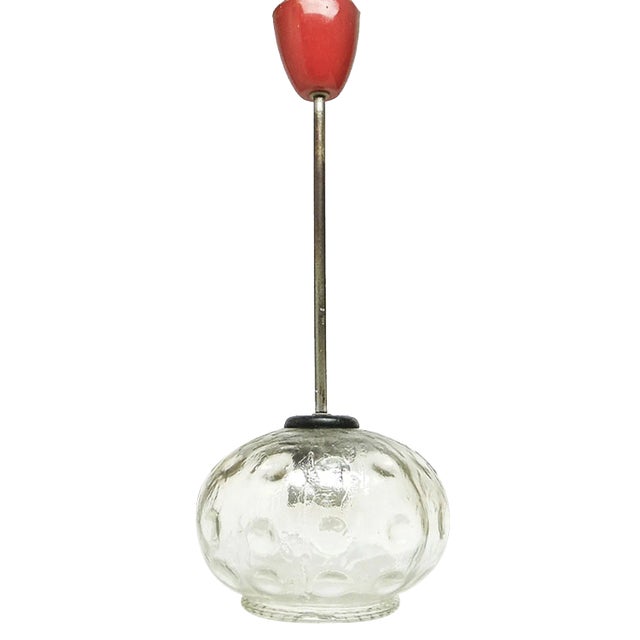 Postmodern Pendant Lamp, Poland, 1970s For Sale