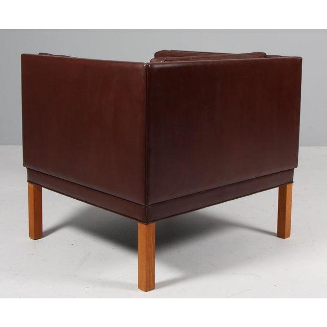 Lounge Chair attributed to Illum Wikkelsoe Holger Christensen, 1960s For Sale - Image 6 of 8