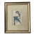 Vintage Columbia Blue Jays on Branch Print For Sale