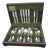Sheffield Silver Cutlery Set for 8 from Arthur Price of England, 1990s, Set of 50 For Sale