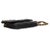 Animal Skin Black Quilted Lambskin Ruffled Card Holder On Chain For Sale - Image 7 of 8