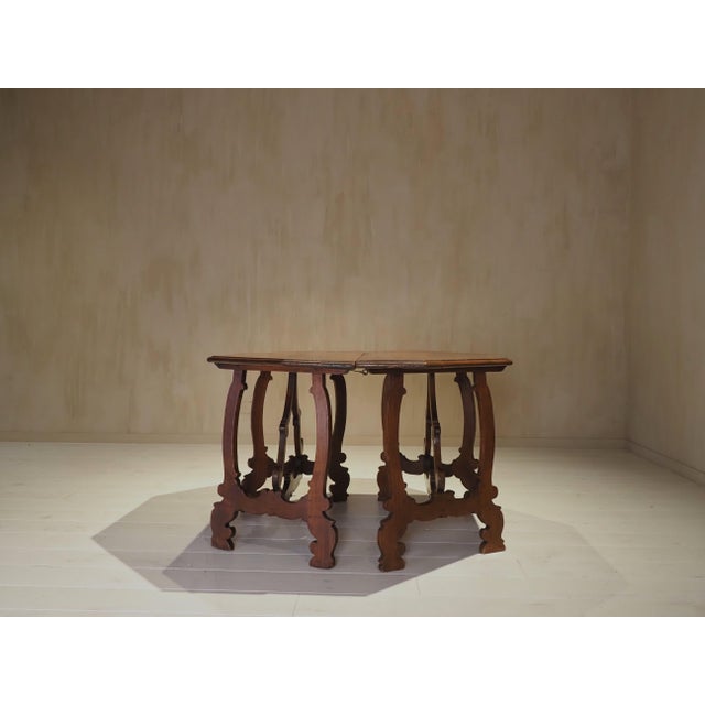 Antique Italian Console Tables, 1700, Set of 2 For Sale - Image 13 of 18