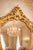 1900s European Rococo Gold Beech Console Wall Mirror - 1 Pc For Sale - Image 9 of 16