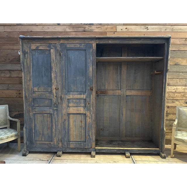 Large Workshop Cabinet, 1920s For Sale - Image 4 of 18