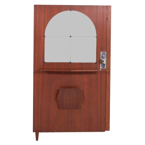 Mid-Century Danish Modern Room Divider Door, 1960s For Sale