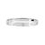 Cartier Cartier Love Classic Model 4 Diamonds 18k White Gold Iconic Bangle Bracelet For Sale - Image 4 of 8