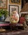 This impressive decorative porcelain egg showcases an intricate hand-painted design inspired by traditional Chinese and...